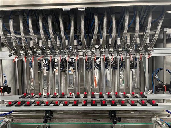 Detalles de la máquina de llenado de pistón automático