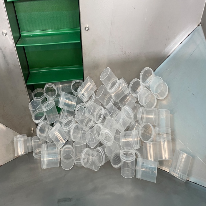 Máquina clasificadora de botellas tipo caja para botellas de plástico
