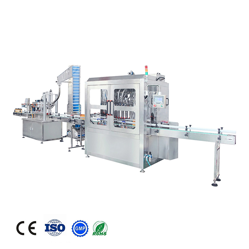 Máquina de llenado de botellas industriales